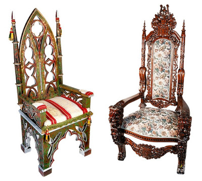Attractive Appearance Gothic Chairs