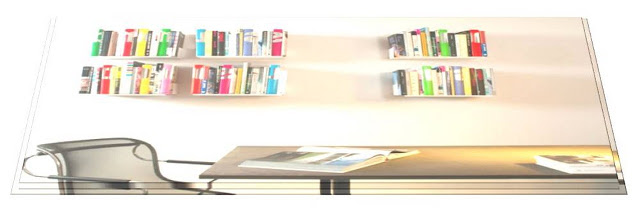 Image of Storage Hacks for Small Spaces, Bookshelf Wall