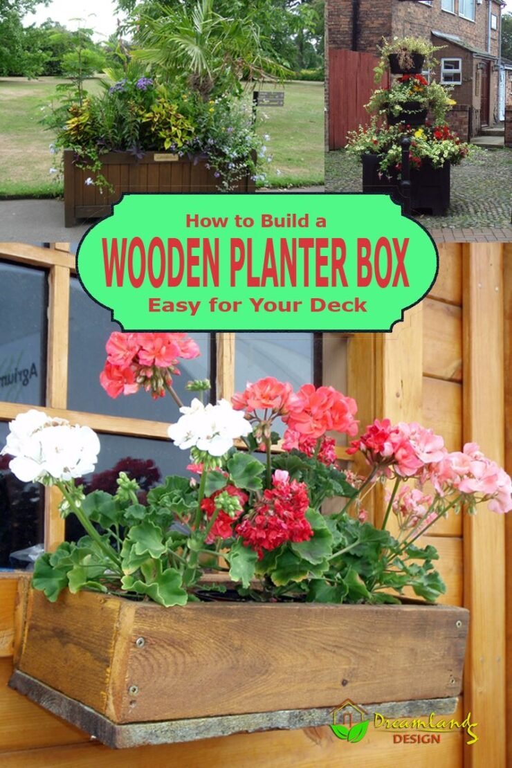 How to Build a Wooden Planter Box for Your Deck in 7 Easy Steps