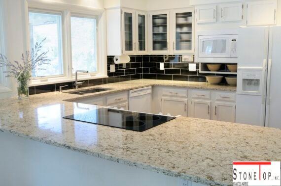 The Estimated Cost Of Kitchen Countertops 570x379 